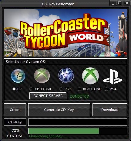 Rollercoaster tycoon 3 serial key generator free